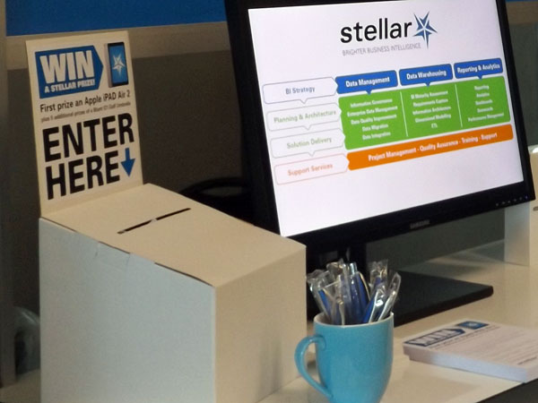 Stellar Consulting raffle at SUNZ 2015 conference