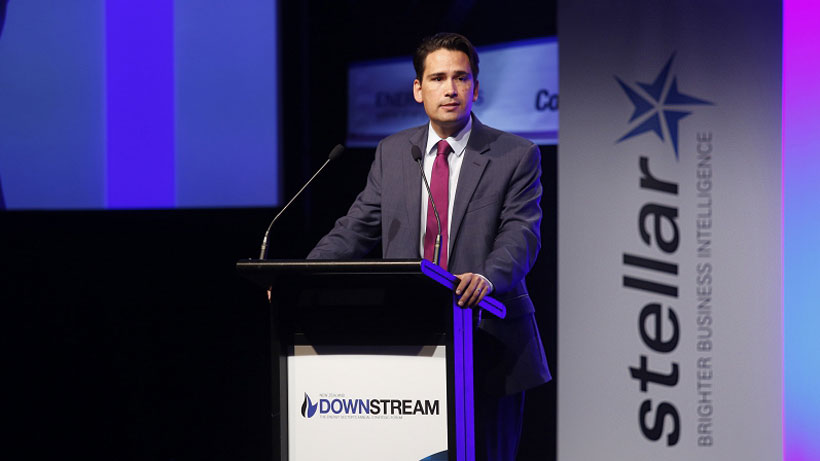 Hon Simon Bridges, Minister of Energy and Resources, speaking at Downstream 2016