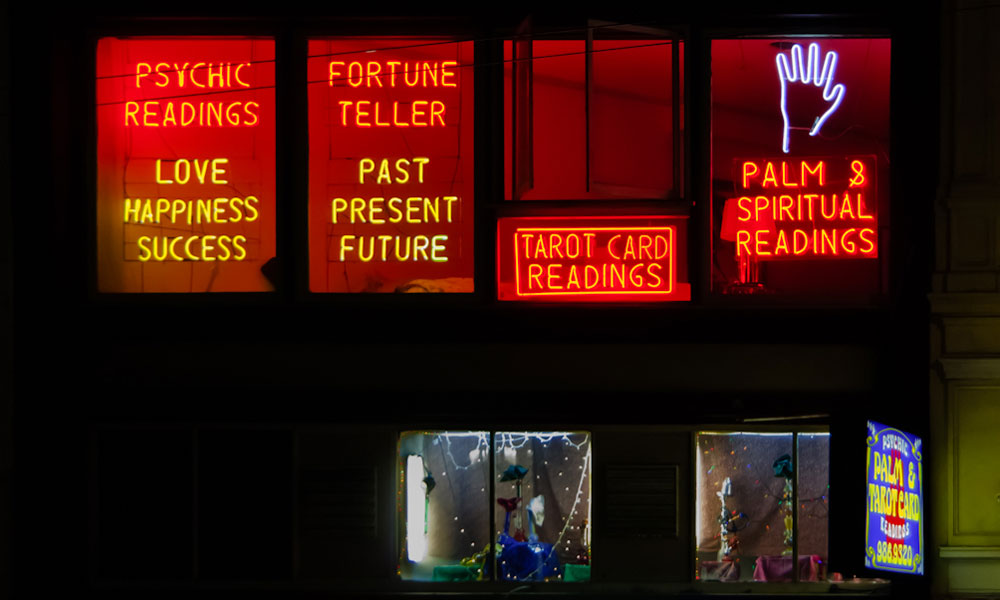 fortune teller signs