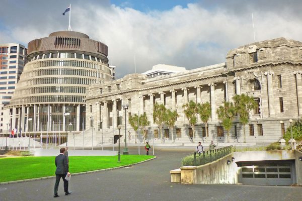 New Zealand parliament and government building